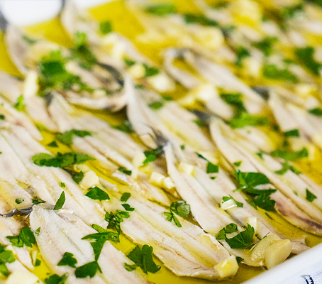 Boquerones en vinagre